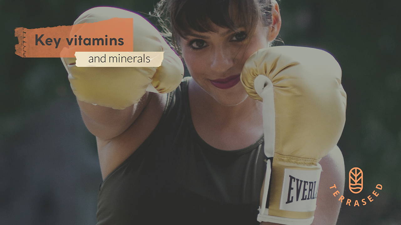 Be Vegan, Be Healthy 12 Key vitamins and minerals Terraseed